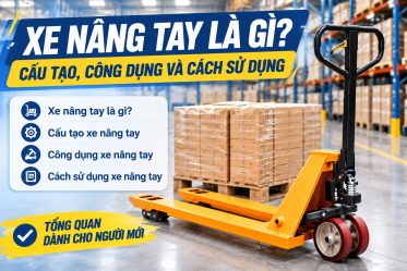 Xe Nâng Tay Là Gì? Cấu Tạo, Công Dụng Và Cách Sử Dụng