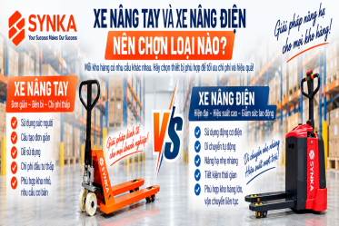 XE NÂNG TAY VÀ XE NÂNG ĐIỆN – NÊN CHỌN LOẠI NÀO?