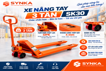 XE NÂNG TAY SYNKA 3 TẤN – MODEL SK30