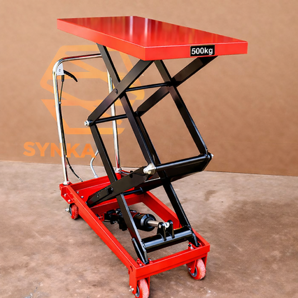 Xe Nâng Mặt Bàn 500kg nâng cao 1m5 - PT500
